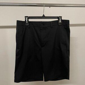 Bugatchi Tech‑Stretch Golf Shorts – Charcoal Grey – Size L